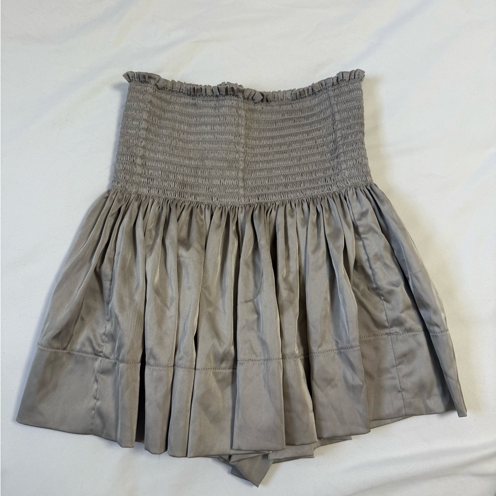 Natural Life Smocked Waist Skirt